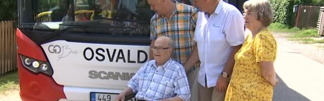 В Тарту 100-летний юбилей отметил почетный водитель города