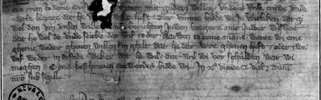 История Нарвы. Первые десятилетия под властью Ордена. Сожжение города в 1367 году