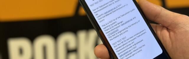 В среду в трех городах Эстонии будут тестировать „Карманную сирену“