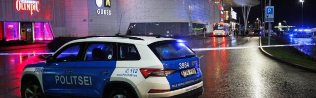 В Таллинне мужчина устроил дебош в торговом центре, напав на людей