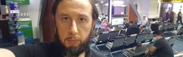 Роман Трофимов, которого МИД Эстонии эвакуировал из Манилы, опоздал на самолет в Амстердама