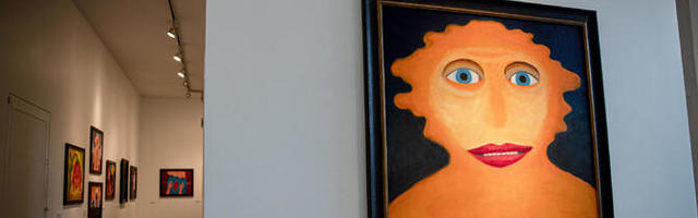 ФОТО: в галерее Vabaduse открылась выставка Юри Аррака "Взгляд"