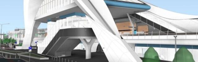 ФОТО | Визуализация: как будут выглядеть окрестности Рижского железнодорожного вокзала Rail Baltica