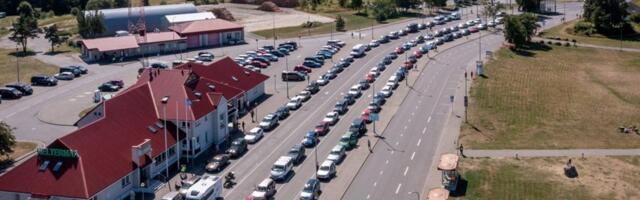 ПРЯМАЯ ТРАНСЛЯЦИЯ | Возвращаетесь домой с Сааремаа или Хийумаа? Смотрите, есть ли в портах очереди