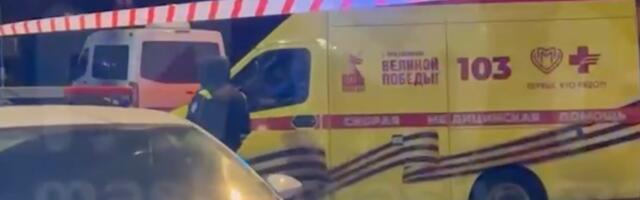 ВИДЕО | В Москве взорвалась машина ДПС. Погибли двое полицейских и предполагаемый подрывник