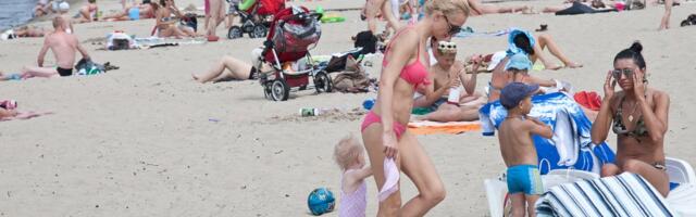 Все на пляж! Воскресенье, скорее всего, будет самым жарким днем июля