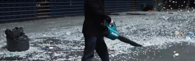 После Eesti Laul в Unibet Arena убрали 50 килограммов конфетти