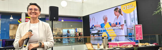 На «Заботливой встрече» в Astri Keskus говорили о тейпах, пользе массажа и приемах гимнастики для развития речи