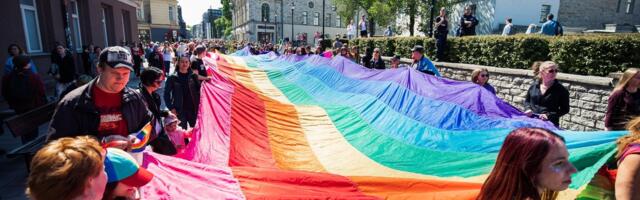 ГАЛЕРЕЯ и ВИДЕО | Улицы Таллинна окрасились в цвета радужного флага. Baltic Pride 2023 прошел спокойно, за исключением пары моментов