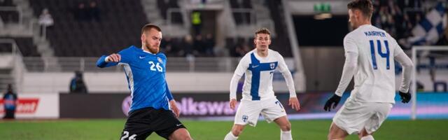 Футбол: Эстония проиграла Финляндии