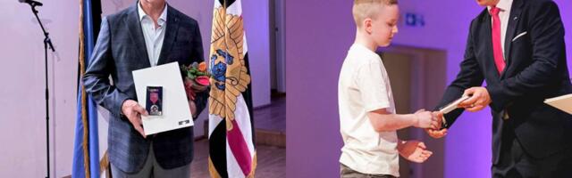 Спасательный департамент наградил знаком отличия 117 человек, из них — два нарвитянина