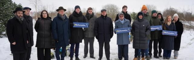 В Ласнамяэ почтили память жертв Холокоста