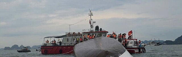 Во Вьетнаме перевернулся катер с туристами: более 30 погибших