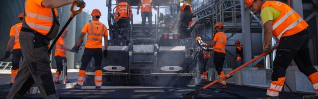 Один из богатейших бизнесменов Эстонии запустил завод по производству „зеленого“ асфальта