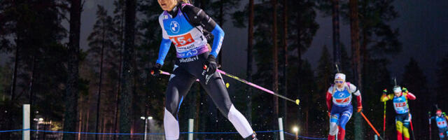 Кубок мира по биатлону: Эрмитс стала 8-й в гонке преследования