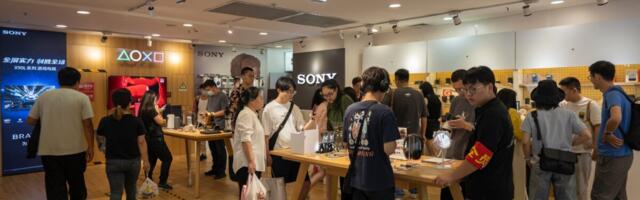 Телефоны Sony исчезли с прилавков эстонских магазинов
