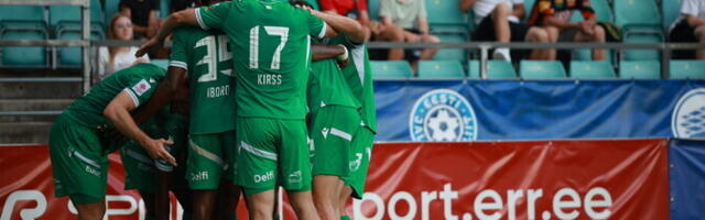 ЧЭ по футболу: "Левадия" не смогла обыграть "Таммеку" и упустила лидерство