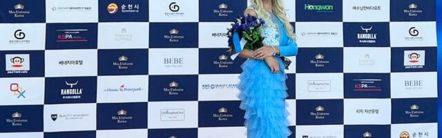 Анна Микконен из Эстонии вошла в ТОП-50 на конкурсе «Миссис Вселенная»