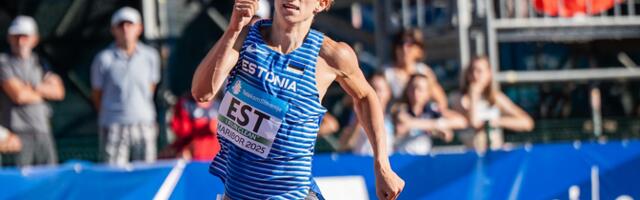 Двое эстонских спортсменов остановились в шаге от медалей на олимпийском юношеском фестивале