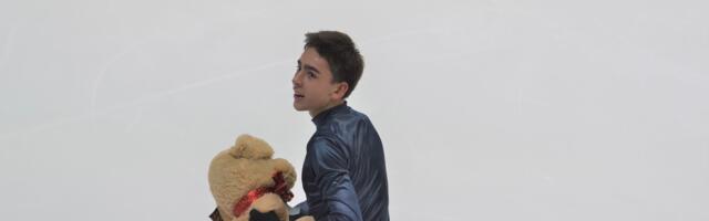 Арлет Леванди на чемпионатe Европы по фигурному катанию захватывал публику эмоционально насыщенном катанием