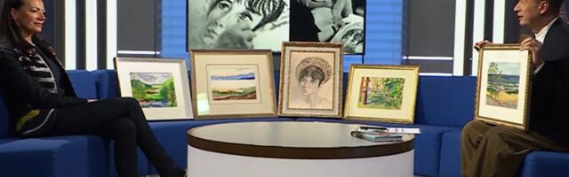 Акварели Георга Отса можно будет увидеть на выставке и приобрести на аукционе