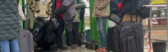 В очереди на границе России и Эстонии умер пенсионер