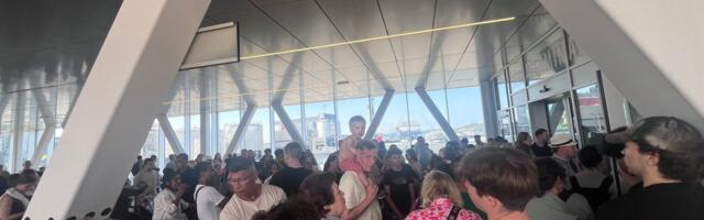 Переполох в порту Стокгольма: выход парома Tallink был отложен