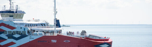 Паром Regula не будет курсировать между материком и Хийумаа как минимум до понедельника