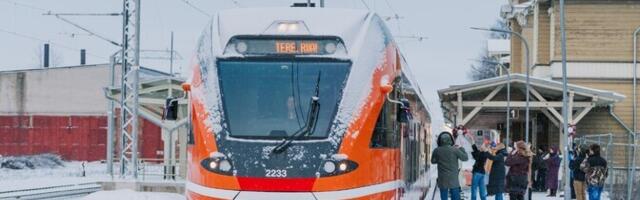 ФОТО: состоялся ознакомительный рейс по железнодорожному маршруту Тарту – Рига