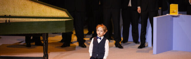 ВИДЕО: шестилетний Теодор ван Дейк стал звездой концерта ко Дню независимости Эстонии