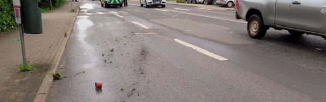 В Выру автомобиль насмерть сбил 77-летнюю женщину