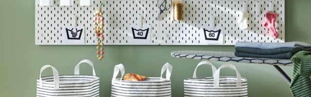 Идеи от IKEA: как обустроить маленькое помещение для стирки и глажки белья