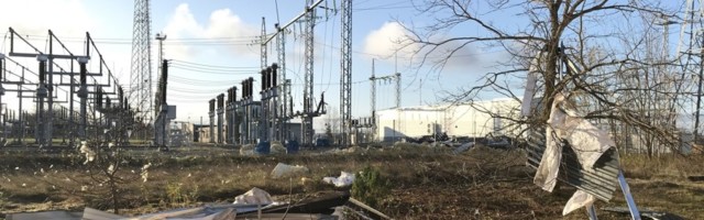 Из-за шторма без электричества остались свыше 6300 домохозяйств