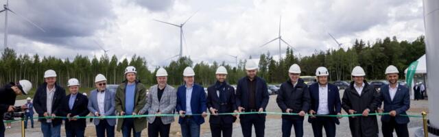 Enefit Green открыл ветряной и солнечный парки стоимостью 400 миллионов