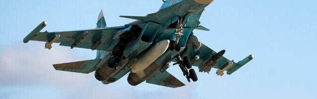 В России разбился военный самолет Су-34