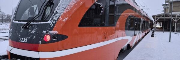 Открывается железнодорожный пассажирский маршрут Тарту-Рига