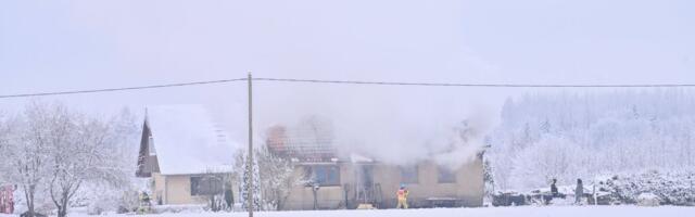 При пожаре в жилом доме погиб мужчина