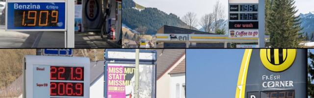 КАРТА | Смотрите, насколько подорожало топливо в Эстонии по сравнению с остальной Европой