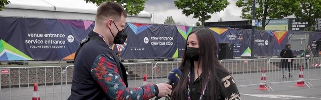 Эдгар Гергель встретился на Евровидении с Манижей: артистка рассказала о своем страхе