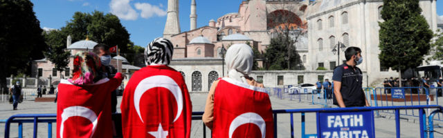 Госсовет Турции вернул статус мечети собору святой Софии в Стамбуле
