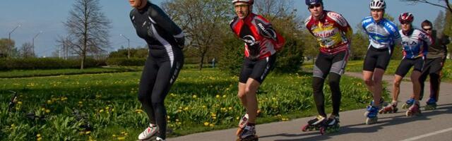 Управа района Ласнамяэ приглашает на бесплатные занятия по катанию на роликах