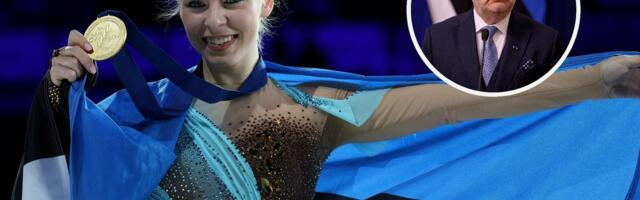 Президент Алар Карис поздравил Петрыкину с победой на ЧЕ