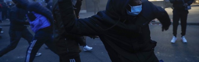 В Брюсселе митинг против полицейского произвола перерос в беспорядки с участием мигрантов