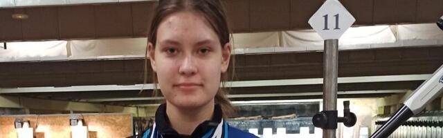 В Чемпионате Эстонии по пулевой стрельбе юные нарвитяне заняли призовые места