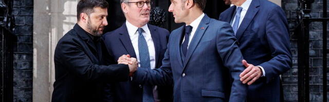 Владимир Зеленский после переговоров Украины и США прибыл на встречу в Лондон