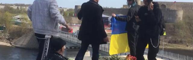 Напавший 9 мая на юношу с украинским флагом нарвитянин наказан условным сроком