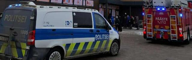 В Ласнамяэ из торгового центра эвакуировали людей. Что случилось?