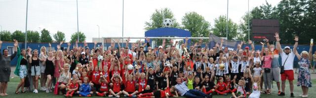 В Нарве состоялся футбольный фестиваль для юных футболистов