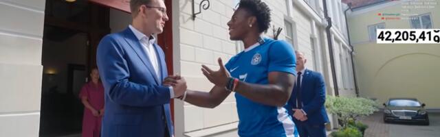 Премьер-министр Эстонии встретился с американским ютубером IShowSpeed