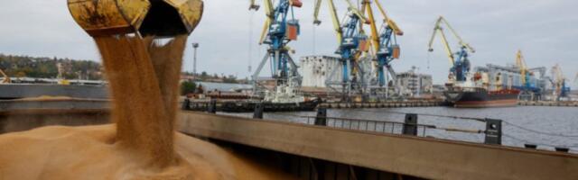 Транзит российского зерна сократился почти в 3 раза